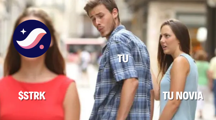 POV: Farmer promedio en #SanValentín👇🏻 $STRK