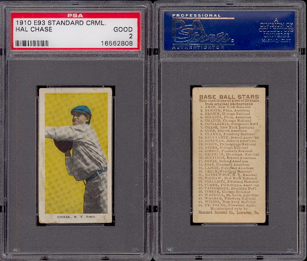 Remembering baseball great Hal Chase born on this date in 1883! 🏆N.L. Batting Champion 1916 🏆Played for #Yankees #Giants #WhiteSox #Reds 🏆Federal League HR Champion #Buffalo #happybirthday #baseballcards #sportscards #t206 #NewYork #Piedmont #Uzit #PSAcard #SGC