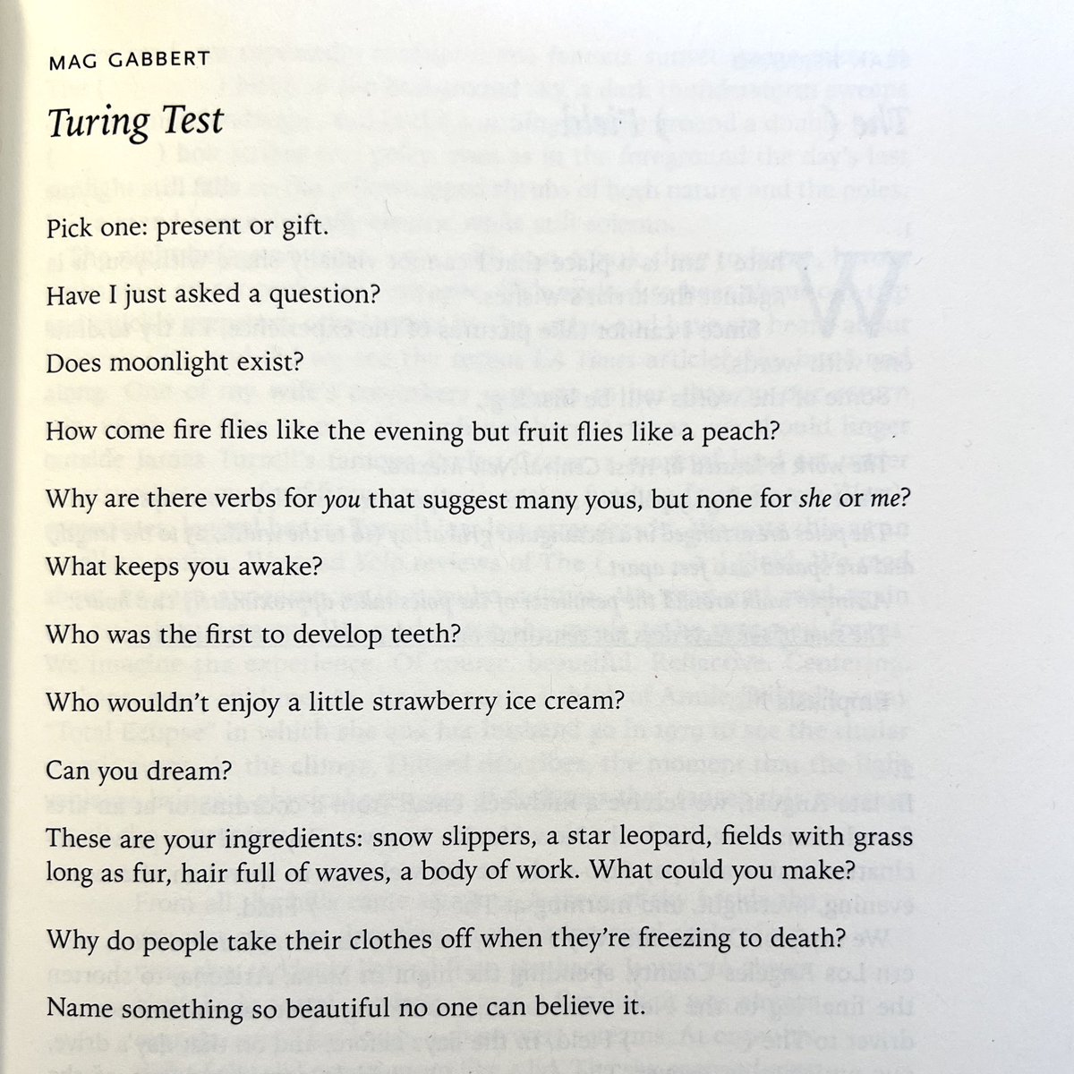 I wrote a poem that is also a Turing test so I can figure out which of y’all is a real human 👀 Jk lol I don’t want to know but ty to the @IowaReview for giving this a home!