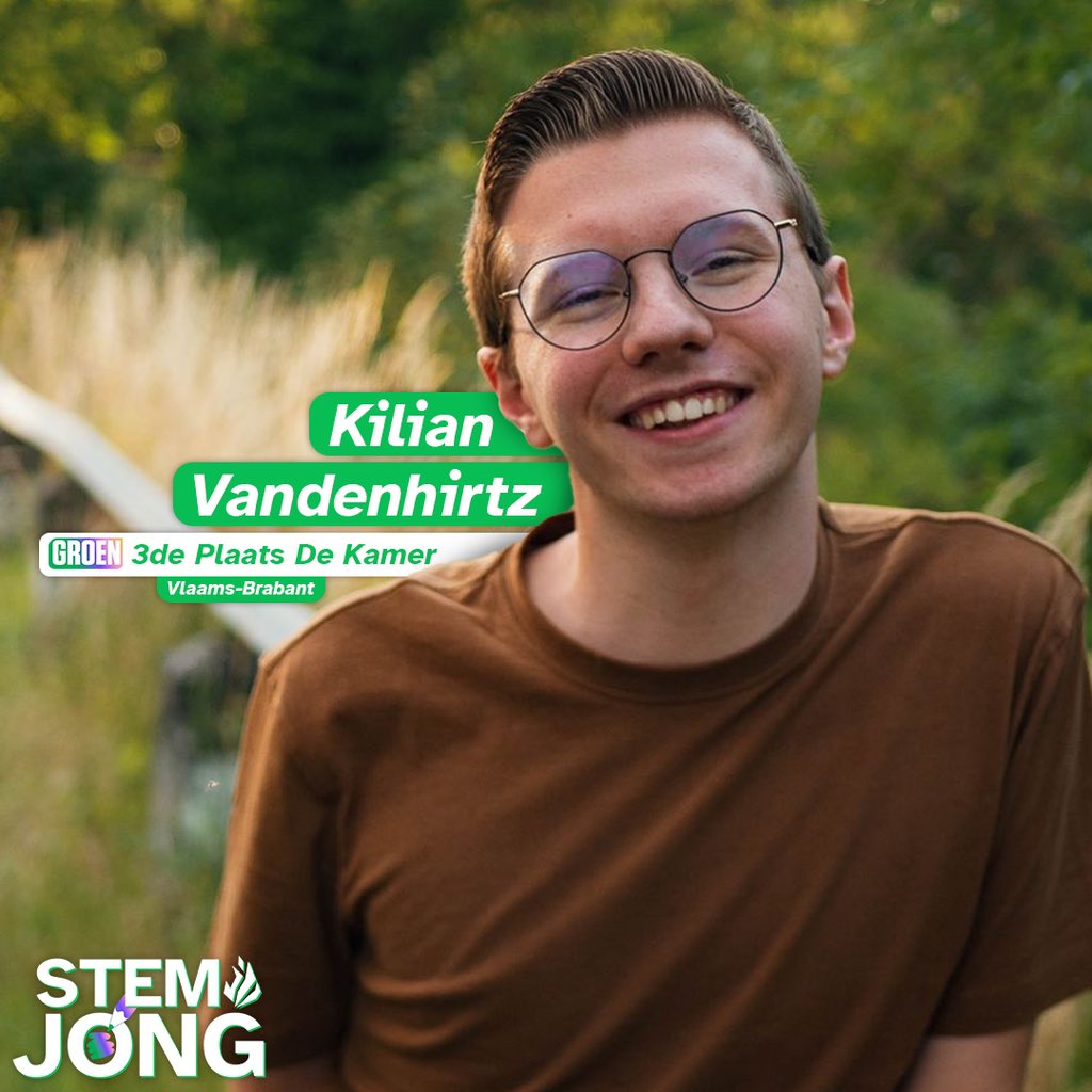 Kilian_vdh's tweet image. The word is out! Ik sta bij de federale verkiezingen op plaats 3 voor @groen in Vlaams-Brabant 💚

We worden geconfronteerd met enorme uitdagingen: het vertrouwen in de democratie, gebrek aan respect voor mensenrechten, de klimaatcrisis…

Er staat teveel op het spel #stemjong