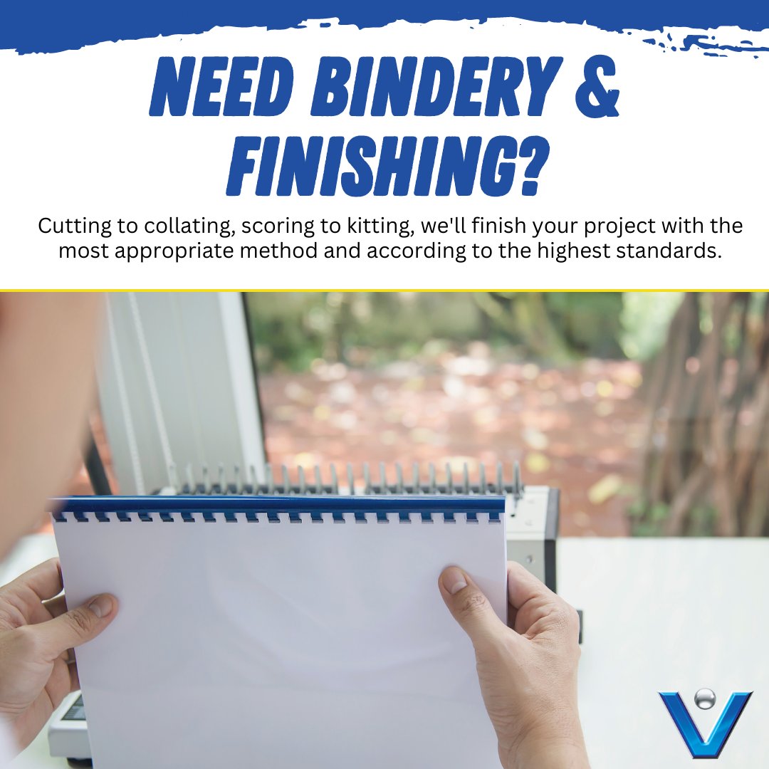 VTECgraphics's tweet photo. Finishing and bindery are very important. We offer a wide variety of solutions for finishing and bindery so you can rest assured that your project will be well taken care of from the beginning to the very end.  #graphicdesign #commercialprint #livoniami #design #bindery https://t.co/1yGWo8ZOjX