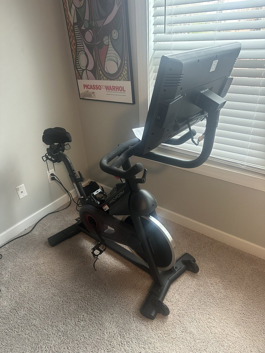 For Sale: Studio Bike Pro 22 - Preform iFit Indoor cycle. Less than 20 miles in it. Practically brand new. $600. greensboro.craigslist.org/hab/d/greensbo… <a href="/F3Greensboro/">F3 Greensboro</a> <a href="/F3GSONA/">F3 GSO Northern Alliance “G-Soña”</a>