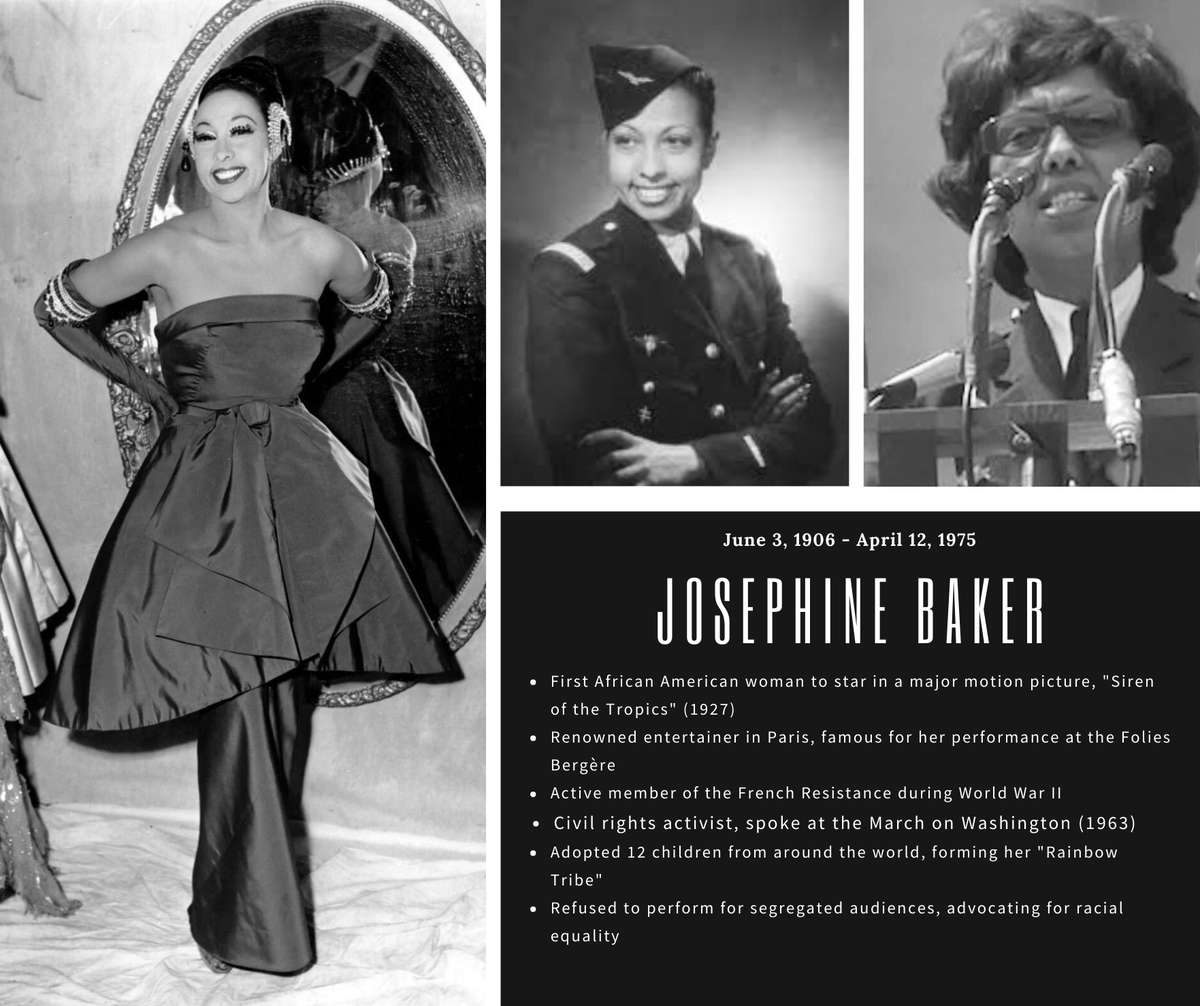 This Black History Month, we salute Josephine Baker: first African American lead in 'Siren of the Tropics,' Paris star, and civil rights icon. Her artistry and activism inspire The Price Center's drive for empowerment and inclusion. #JosephineBaker #BlackHistory #ThePriceCenter