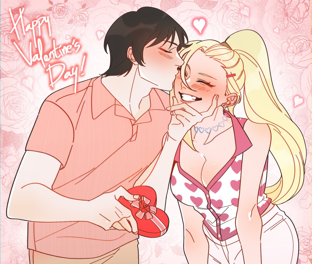 perfuhm's tweet photo. Love and laughter are the best gifts of all. Happy Valentine's Day!

©️ #saiino art commissioned by Lukesakari https://t.co/0xoBb1Un35