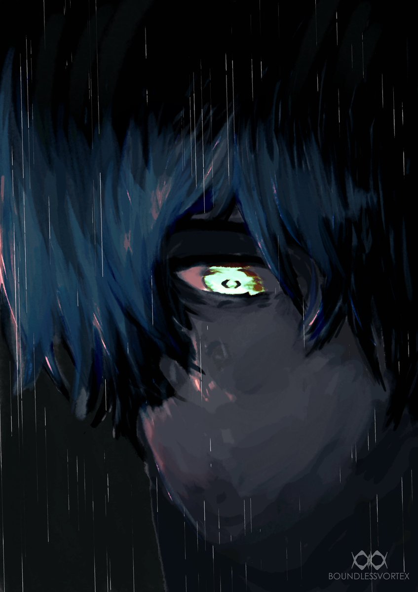 BoundlessVortex's tweet photo. A gaze under the rain. https://t.co/QQXIQI7BXB