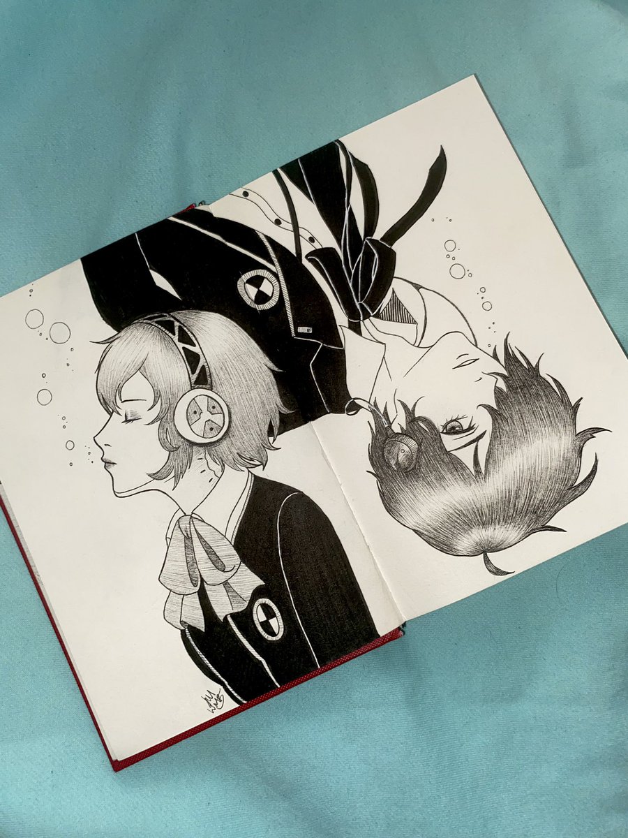 waabart's tweet photo. 🩵💙🩵💙 #P3Reload #Persona3Reload https://t.co/Fy0klykkar