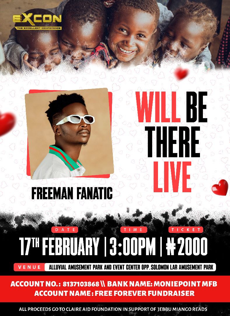 nenkinan_deshi's tweet photo. It's 4 Days to the EXCON Love and Music Event🎉🎉

It's going to be an evening of music, poetry and yes love. Featuring amazing artists and poets! And a very special group will be Ministering (our wonderful Jebbu Miango Reads children. Sshs don't tell anybody I gave you expo) 
1/ https://t.co/yjEFLTuXu9
