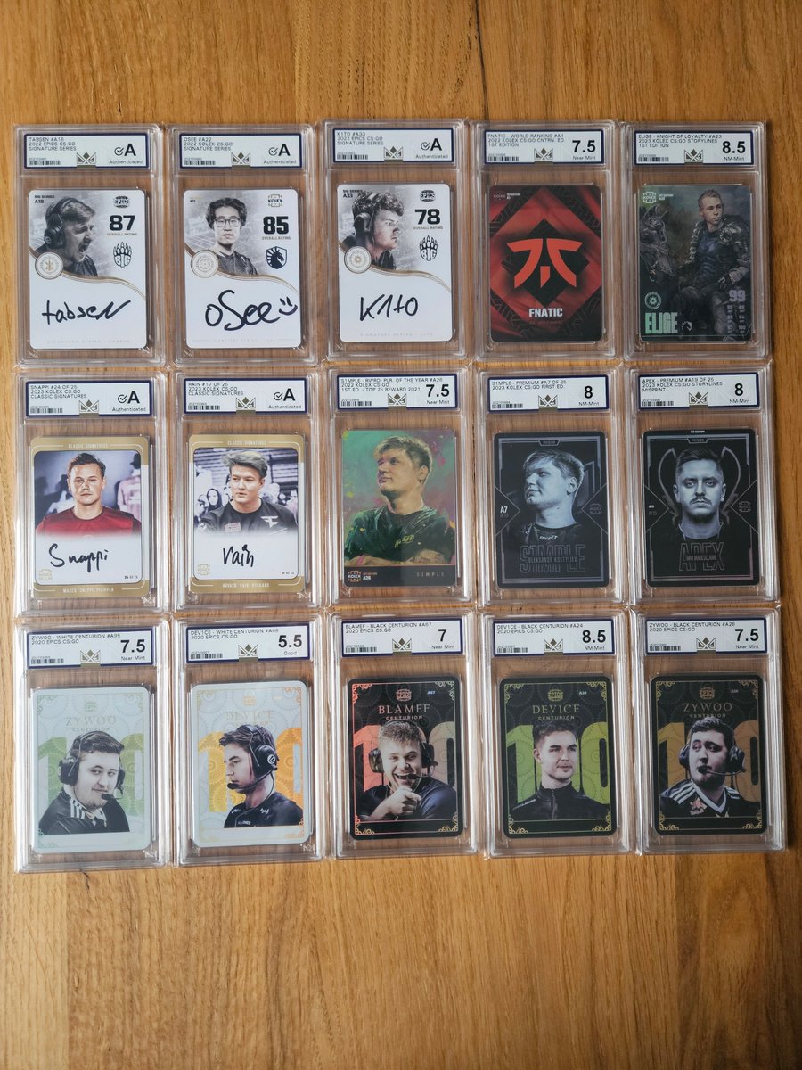 silveR_cs_go's tweet image. I wanted to showcase my recent @KolexGG cards which were graded by @crowngrading 🔥

Thank you @kaev2K for your service 🤝

#KolexGG
#KolexCards
#CrownGrading