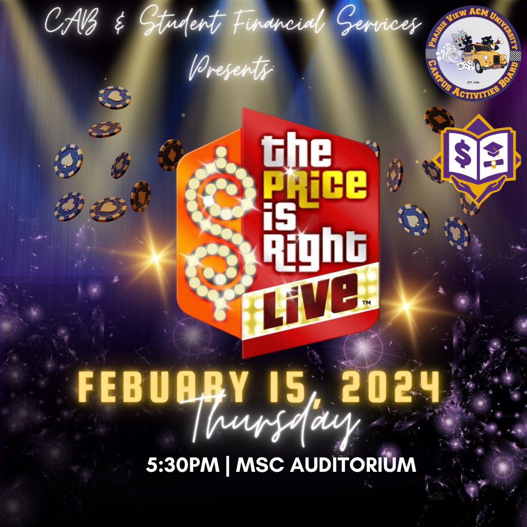 It’s Time For The Price Is Right 🫨👀
Come out This Thursday and enjoy an evening filled with money, knowledge, and gifts! The more you know, the more you grow 🫵🏾💰
