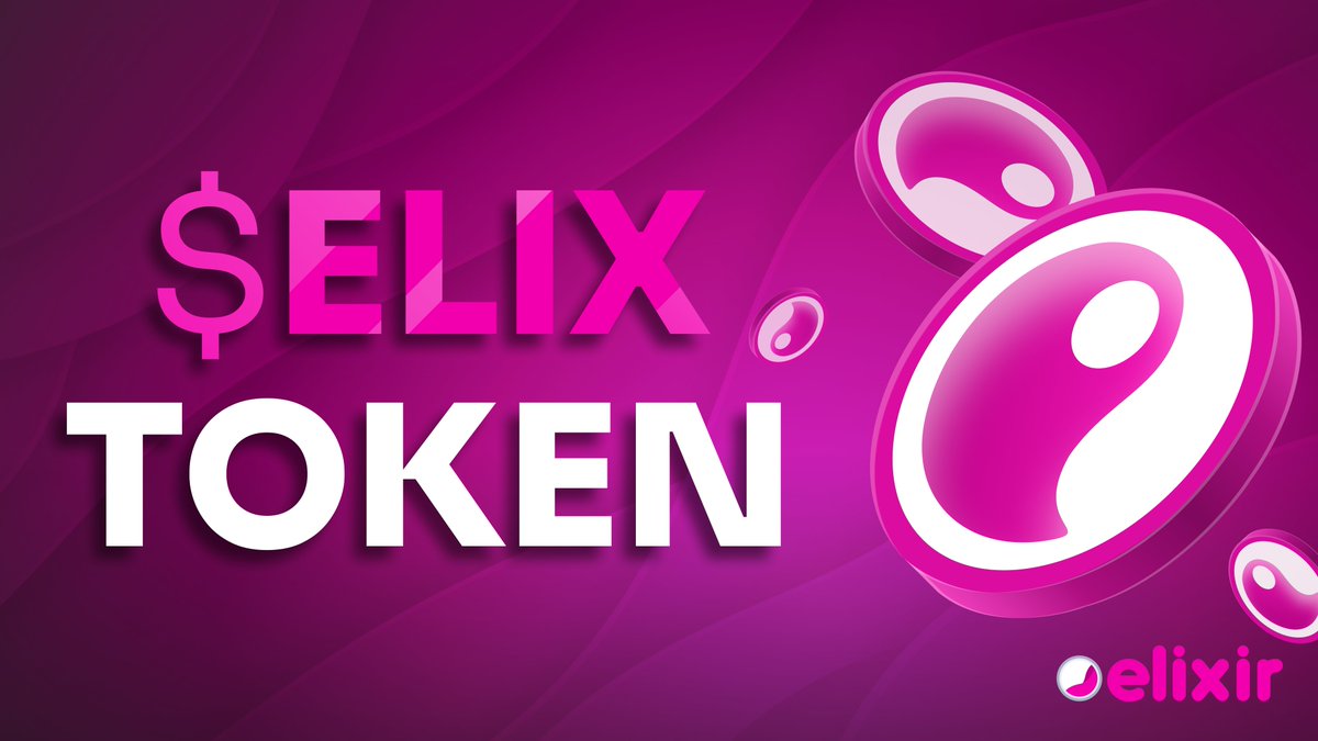 We are thrilled to finally present the $ELIX Token 🩷

🔎🎮 Explore our gaming universe where $ELIX safely simplifies your gaming experience with a game platform, marketplace, and launchpad

One token, endless possibilities  ♾🚀

launchpad.elixir.games