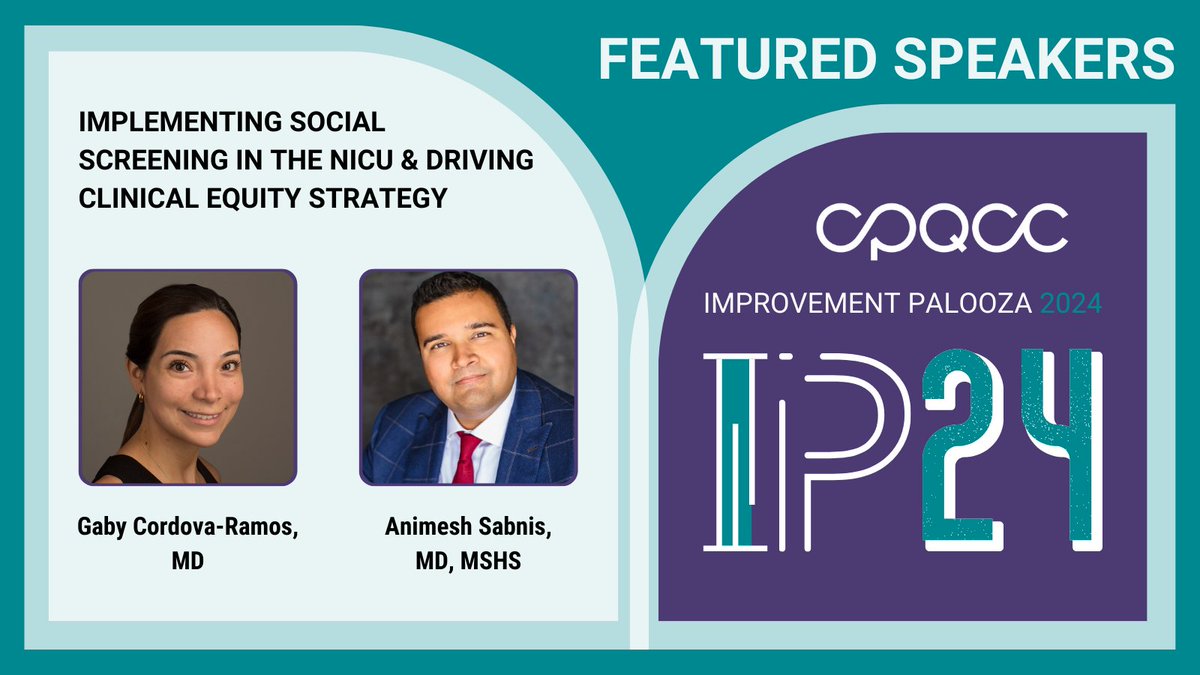 MUST SEE event! Join us for Improvement Palooza 2024, A Roadmap to Community Engagement: #NeonatalEquity & Advocacy, live & in-person or virtually on 3/1. Don’t miss this amazing opportunity to learn how to build community & family connections! Register: ow.ly/jEwE50QzLI1