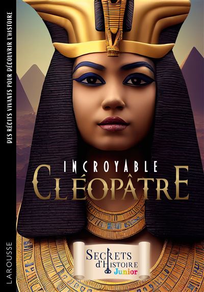 Gilles_StMartin's tweet photo. Mon roman @secretsdhistoire @LAROUSSE_FR "Incroyable Cléopâtre" est disponible ! Une grande aventure qui vous apprendra tout sur la reine des pharaons.. 👑
#roman #histoire #cleopatre #livrejeunesse #chat #egypteantique #romeantique #livre https://t.co/z2oxXUJgBz