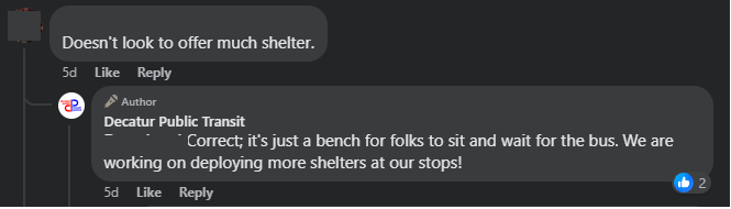 vmWareWolf's tweet image. Transit authorities in Decatur, IL (where buses are currently operating on &quot;snow schedule&quot;), are crowing about their new solar-powered, Wi-Fi enabled bus stops installed under a grant that provide zero physical shelter from the elements.

#hellscapeAnatomy 
#hostileArchitecture