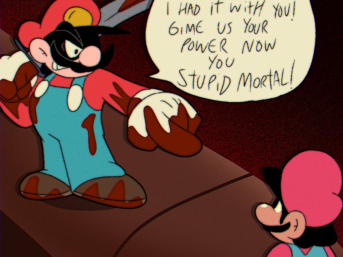 kris_Draws2002's tweet image. A sequel to my Devil Mario Vs super bad Mario comic jsjsjsjsjs
#superbadmario #devilmario #MariosMadness #mariosmadnessv2 #fridaynightfunkin
