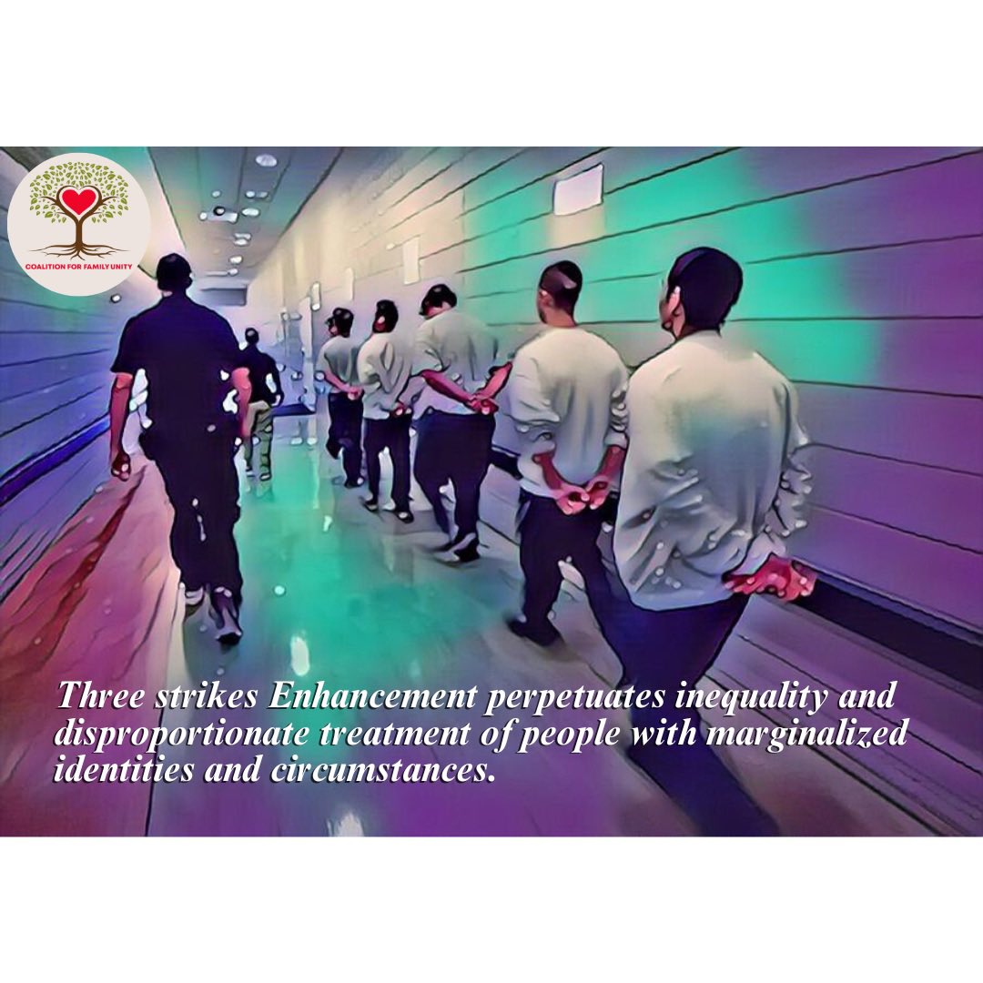 45% of people serving third-strike enhanced sentences are Black and make up 28% of the prison system; while only making up 6% of the ENTIRE STATE.  
 #ReformJuvenile3x
@asmkilahweber @bauerkahan @asmluzrivas @asmjamesramos @asmchrisward @asmcottie <a href="/asmtasha/">Assemblymember Tasha Boerner</a> <a href="/AsmBlancaRubio/">Assemblywoman Rubio</a>