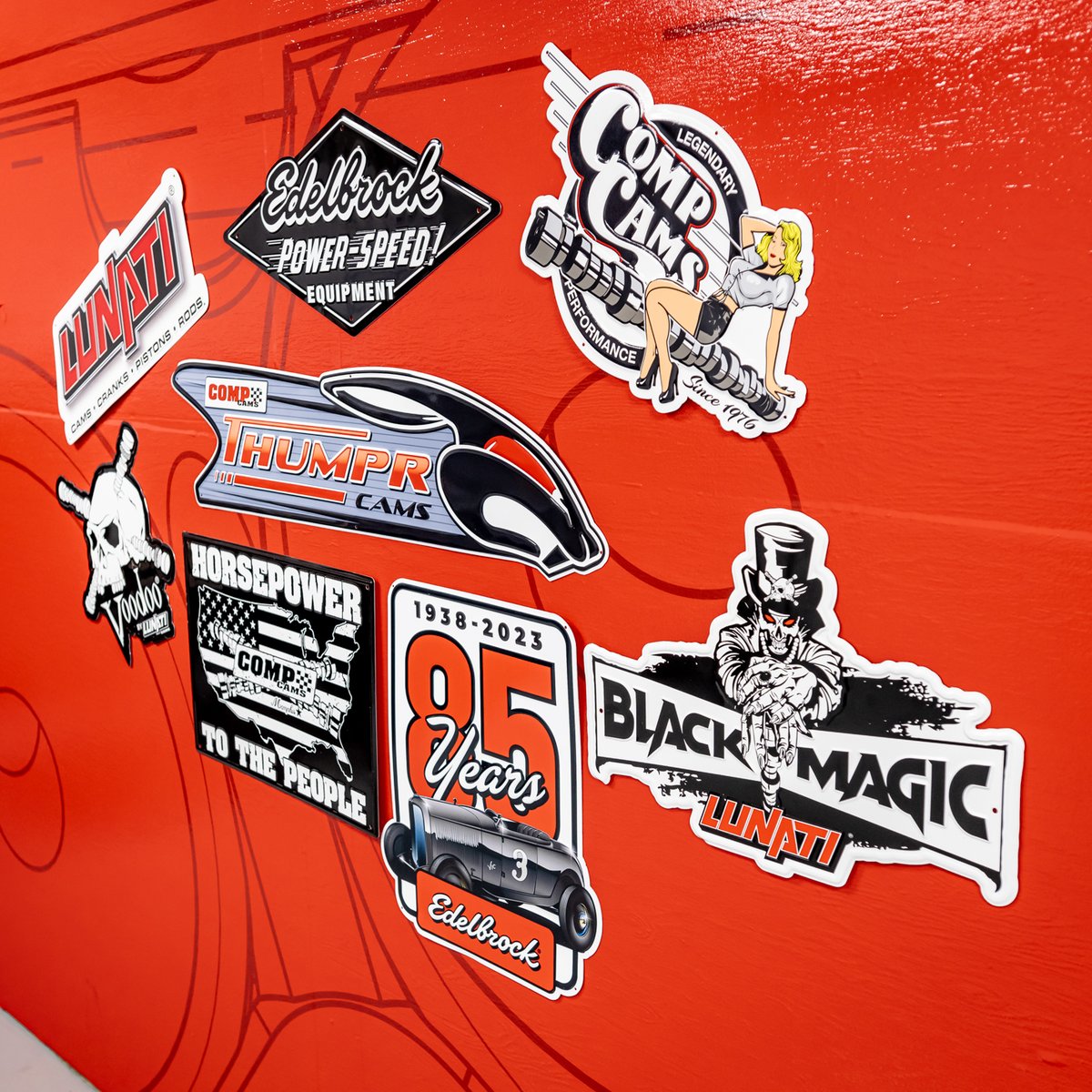 EdelbrockUSA's tweet photo. These tin signs make awesome additions to your shop, man cave, tool box and more!!! Find these on our website now...
#mancave #metalsigns #edelbrock #lunati #compcams #horsepower https://t.co/z06V34OAhV