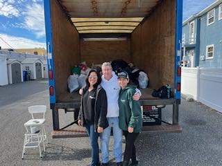 Big shoutout to Katie &amp; Emma Vesey and Giulietta Consalvo from Marketplace Realty, Margate, for a successful clothing drive, filling half a box truck for the Mission. A repeat success thanks to Emma &amp; her classmates! #MarketplaceRealty #CommunitySupport