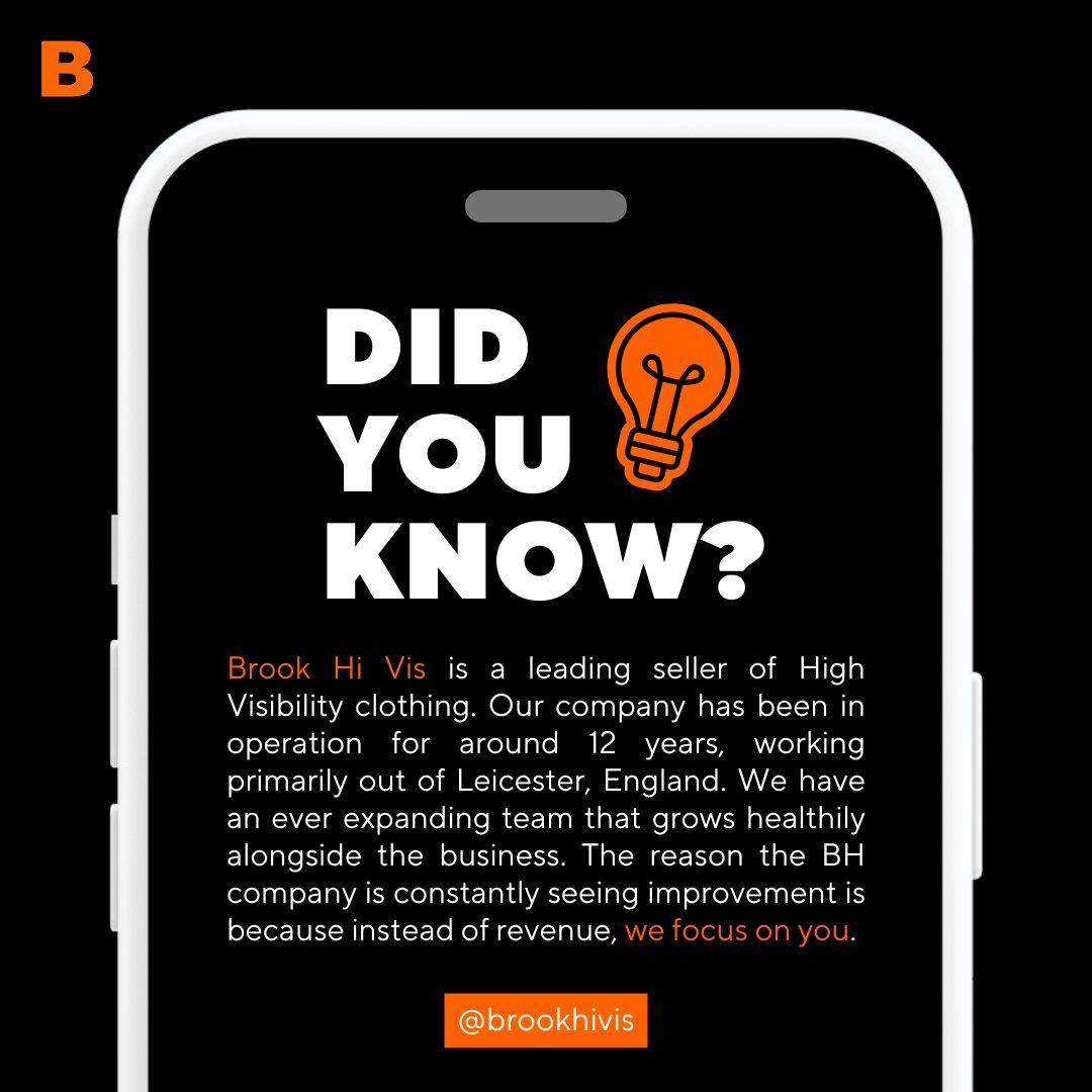 Brook_Hi_Vis's tweet photo. Our primary focus is YOU.👊

At Brook we mould our products, approach and support to give our clients customer satisfaction.🌟

If you want to be treated with respect when dealing with a company then look no further.🙋‍♂️

https://t.co/d4rfiXMDn5

#service #experience #satisfaction https://t.co/U4eDklif3U