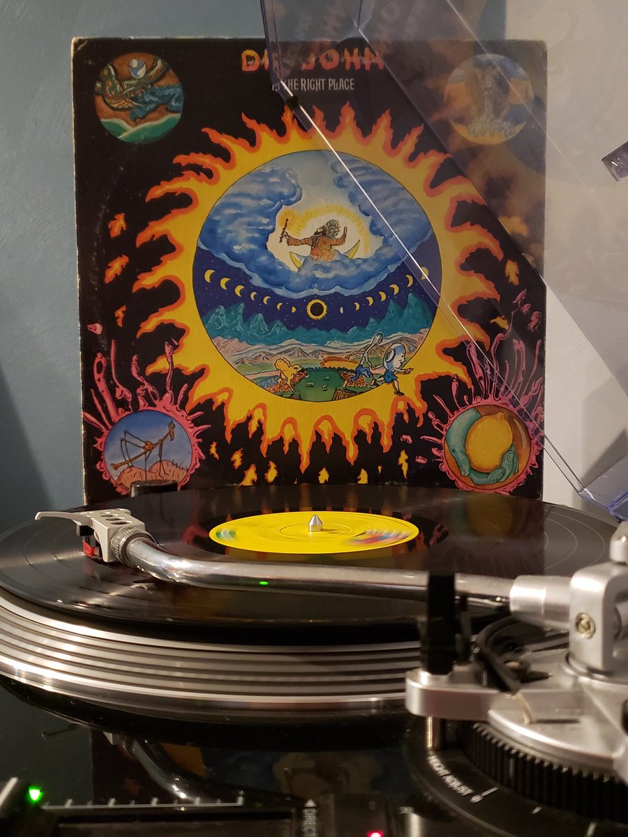 NowSpinningKL's tweet photo. Dr. John - In the Right Place (1973) #nowspinning #vinyl #funk #soul #bayoufunk #drjohn https://t.co/8XT9Sn72ry