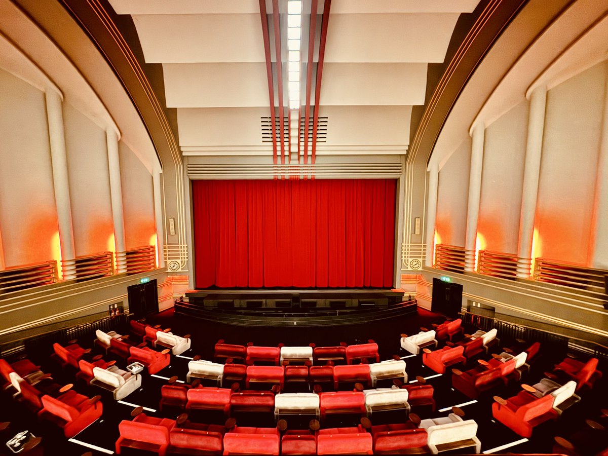 Inside our beautiful cinema @Everymancinema #deco #odeon #muswellhill #northlondon