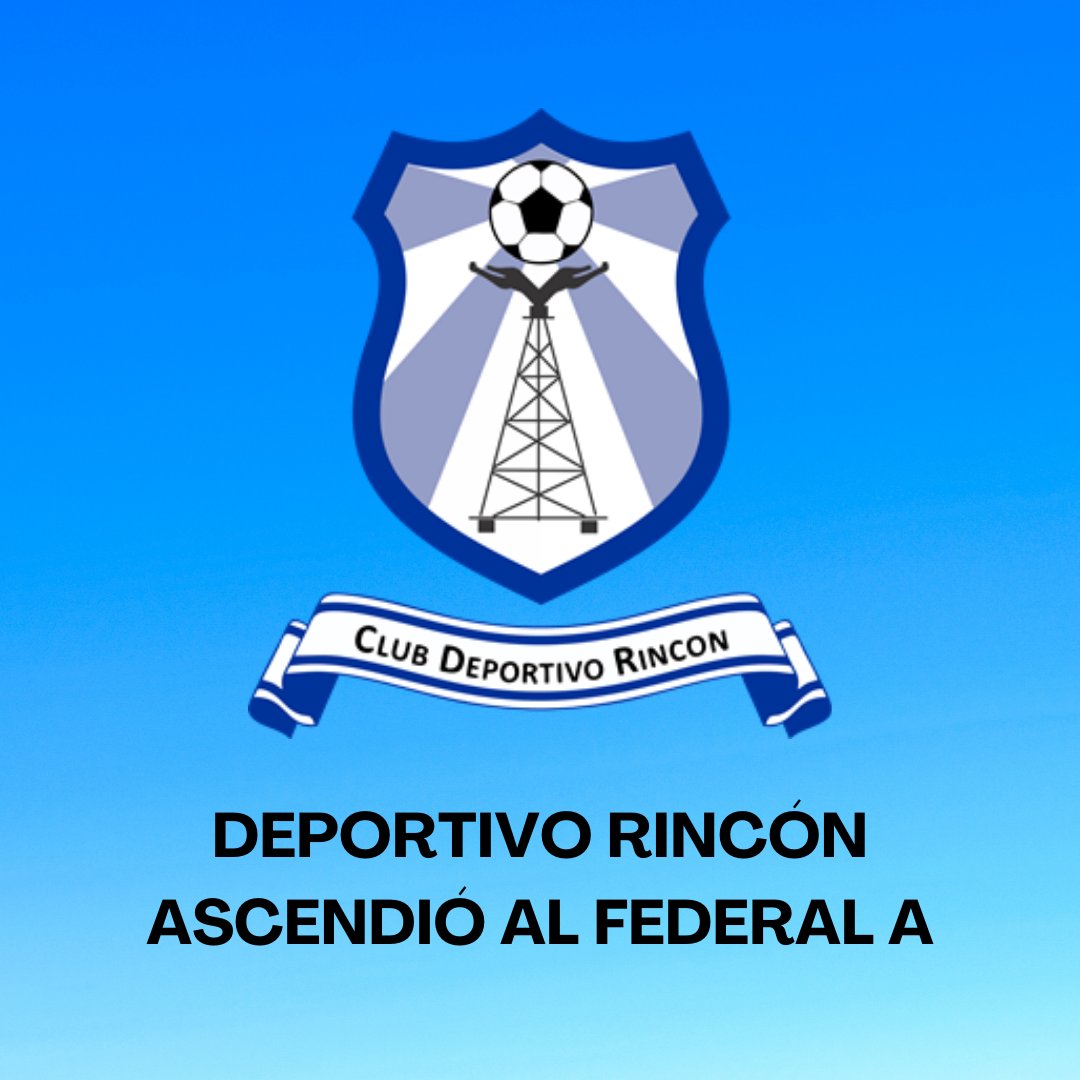 Felicidades Deportivo Rincón por el ascenso.
