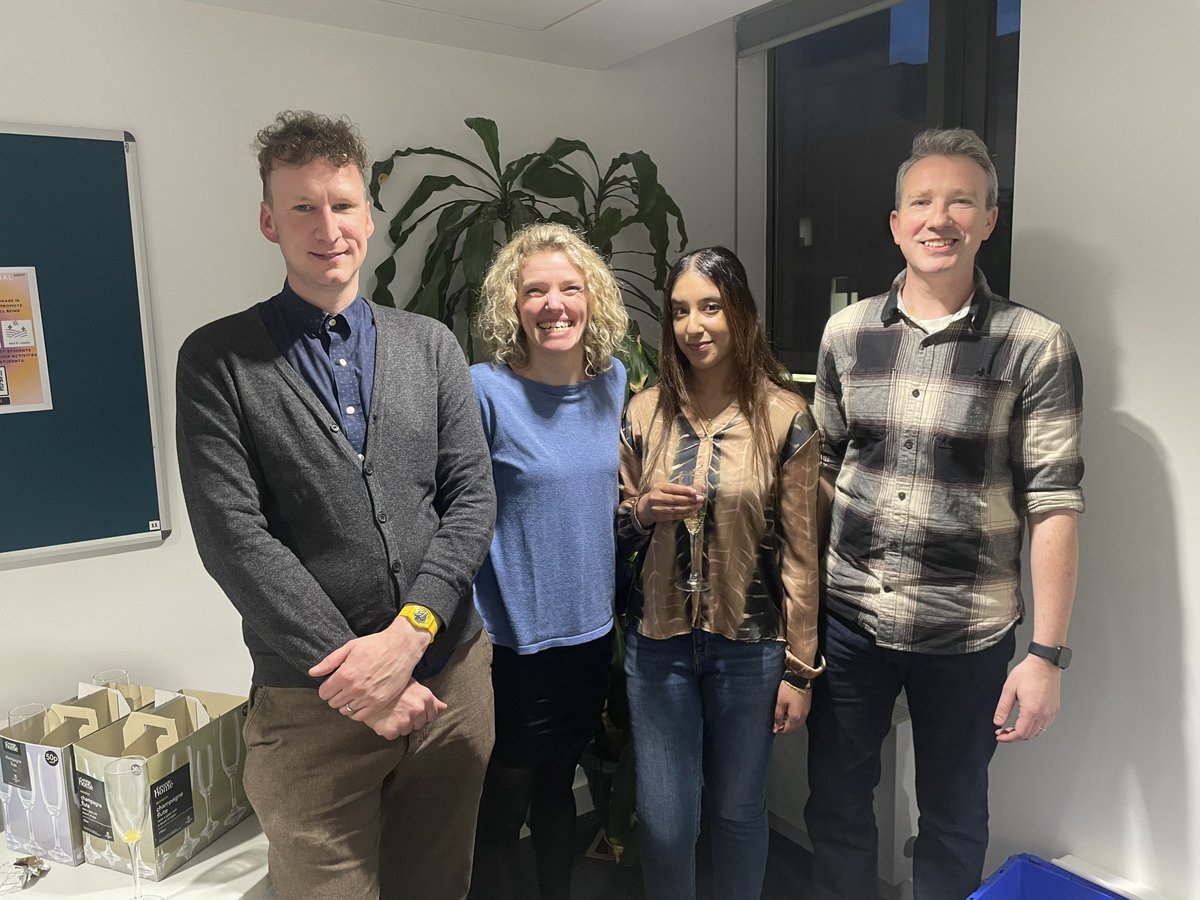 LucyHJackson_J's tweet photo. Super proud of @IamNadiaIqbal for passing her PhD viva today. Thank you to @ProfAndrewMac and John Worthington for examination duties. Amazing cakes baked by Dr Jess Hammond. #FirstPhDStudent #PhDone https://t.co/xKH5bwtYYu