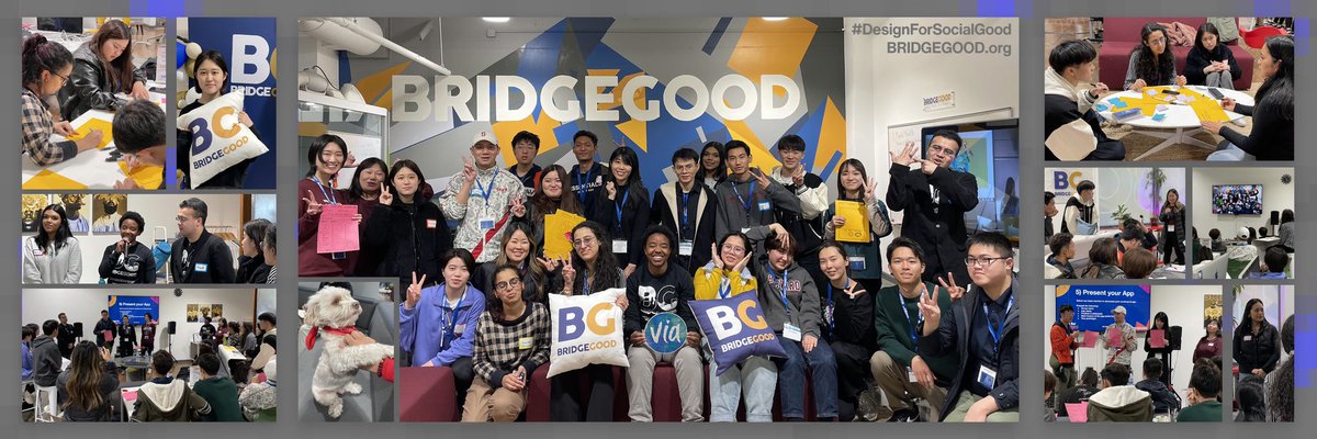 bridgegood's tweet photo. Since 2011, #BRIDGEGOOD + #VIAPrograms have united to empower students in social innovation. Through immersive workshops and vibrant exchanges, participants unlock pathways & resources for positive change and engage with global leaders. ✨ #DesignThinking x #DesignForSocialGood https://t.co/CbYH5wr6jG