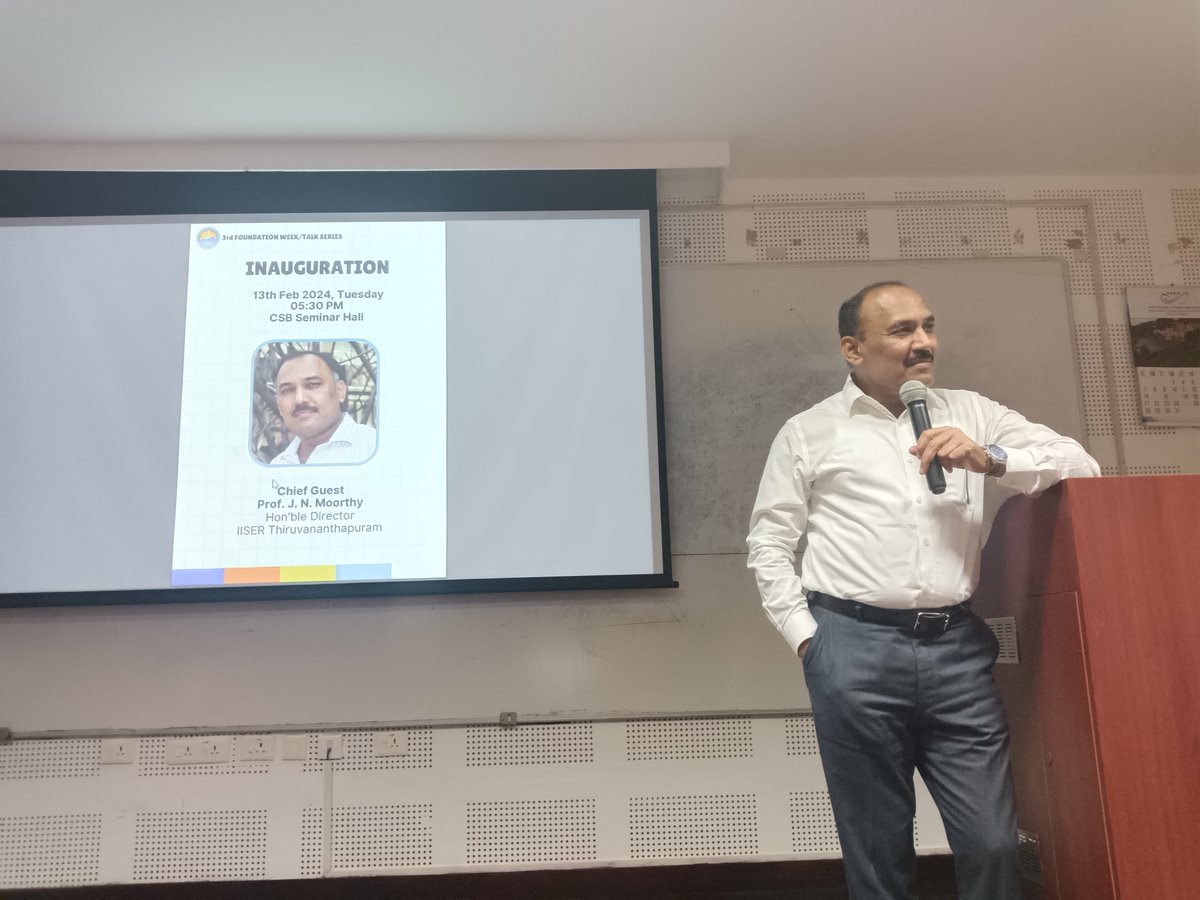 School of Chemistry IISER TVM tweet media