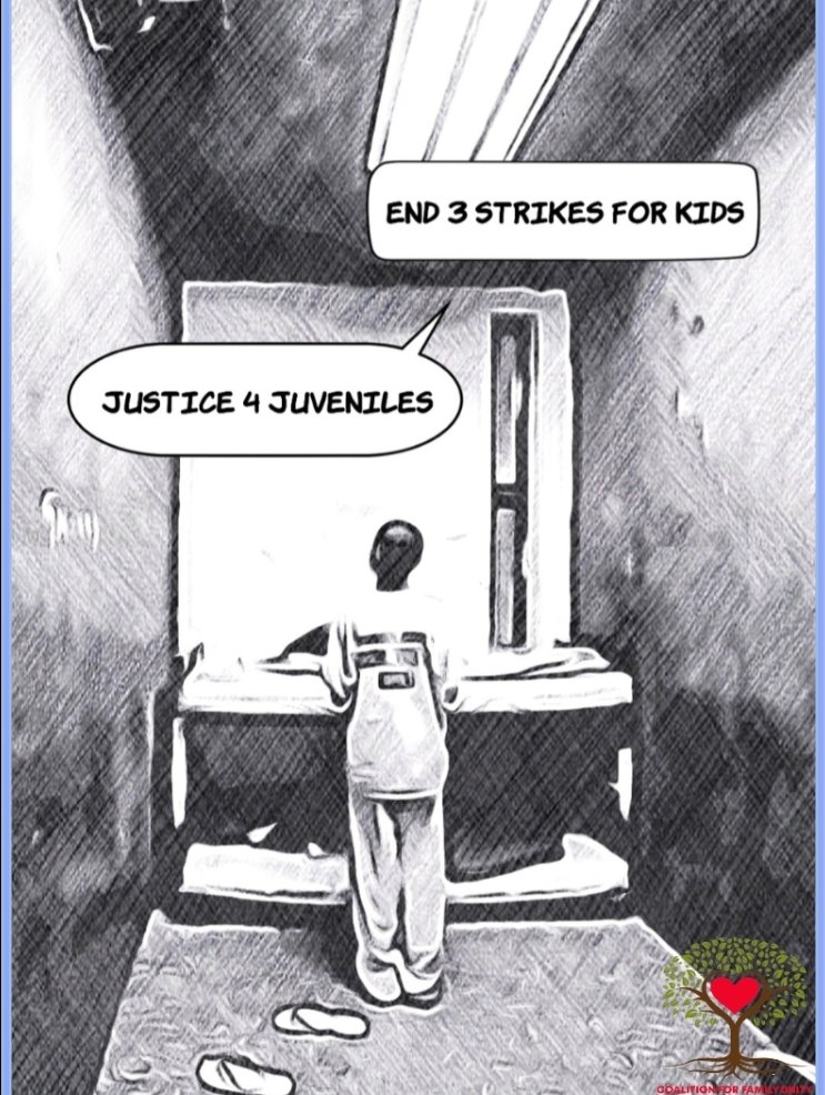 #Justice4Juveniles  #StopSchoolToPrisonPipeline  #ReformJuvenile3x #Reform4Juveniles #Freshslate
Nearly 65% of admissions to prison with a doubled-sentence enhancement are for non-violent, and non-serious offenses.