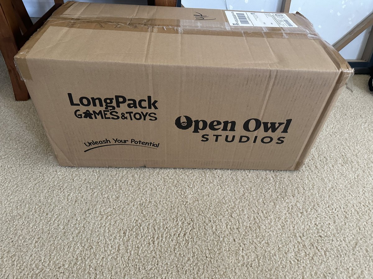 Scotydog's tweet photo. Yeah! It finally came! #mythwind the latest board game from
#openowlstudios.  These guys keep knockin it outta the park when it comes to board games.  Cant wait to play. https://t.co/6YGFIm7pUu
