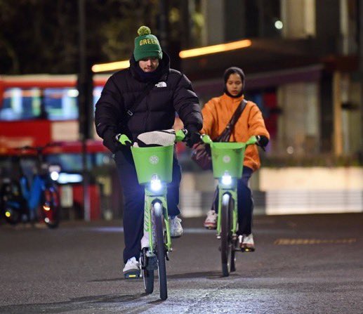 More of Harry and Taylor cycling recently!