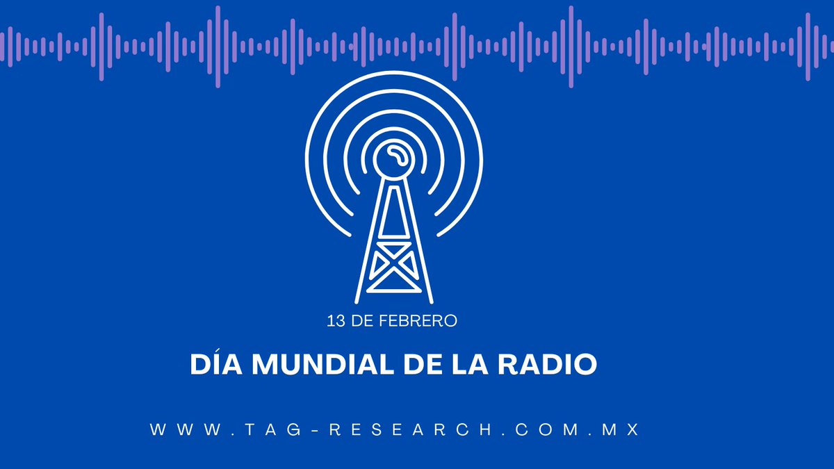 TagResearch's tweet photo. #DíaMundialDeLaRadio
Sabias que la primera estación de radio en México inicio sus transmisiones hace 93 años
#Tag #Research https://t.co/7jmM6rG2VO