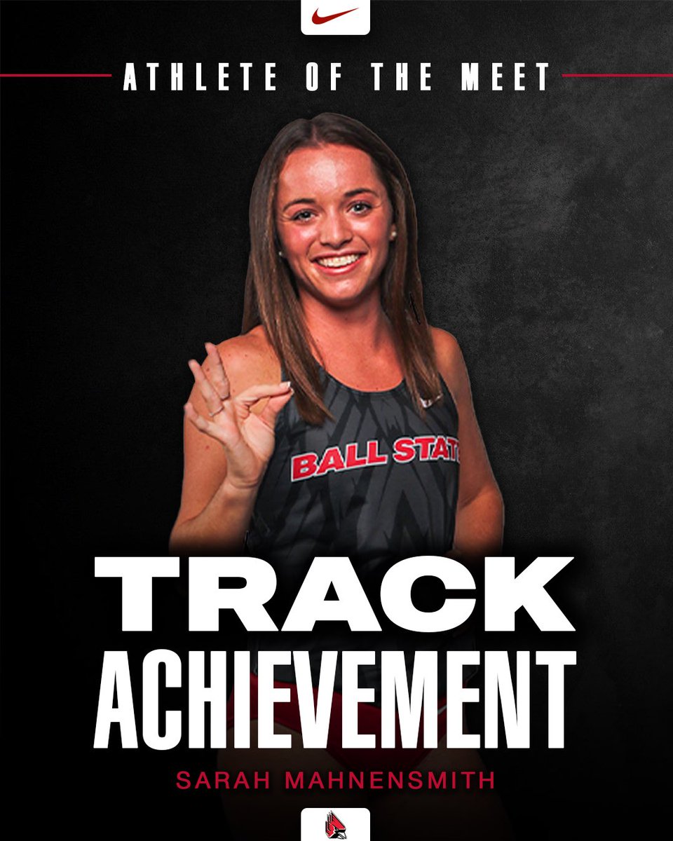 BallStateTFXC's tweet photo. Our standouts from the GVSU Big Meet this past weekend ⭐️

A great way to head into MAC! 

#ChirpChirp x #WeFly https://t.co/uZZMwlUpVi