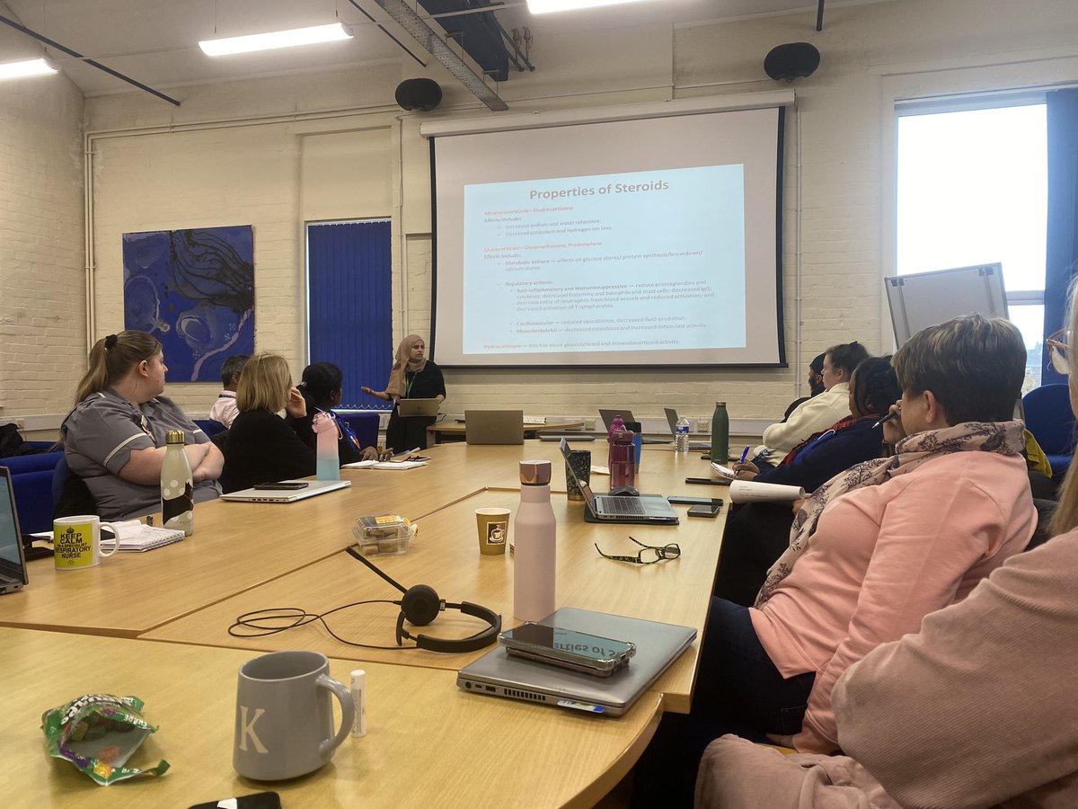 A great session today on all things COPD🫁 Big thanks to the Respiratory Consultants for some excellent teaching and discussions!🤩