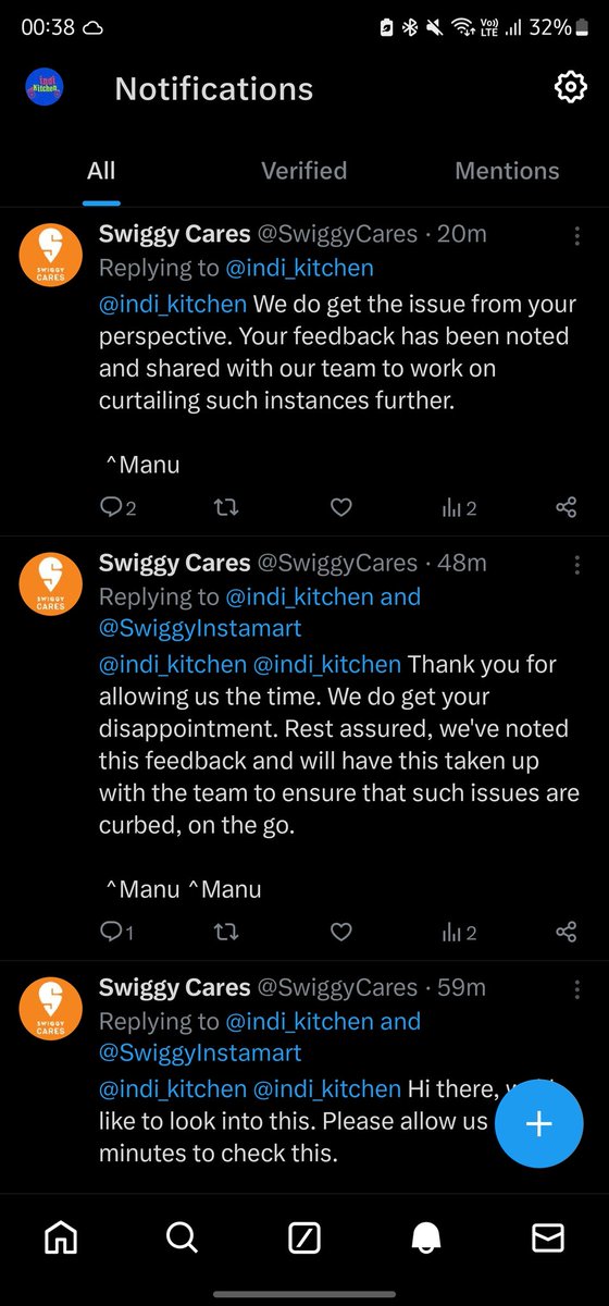 indi_kitchen's tweet photo. @SwiggyCares @SwiggyInstamart
I still.havent got a call.  Your customer service team hasn't bothered to call back after writing 10times that emails and reverts on X saying that it's just feedback for the problem with the order. 

We got broken eggs and have sent pics and videos https://t.co/y8JIpEzA96