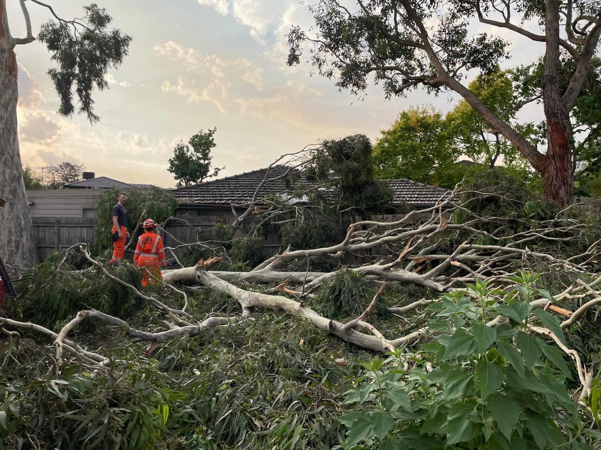 vicsesnews's tweet photo. VICSES has received over 2,750 calls for assistance on 132-500 between midday yesterday and 6am this morning.
Around 1,750 of those jobs have now been cleared so thank you to our incredible volunteers and support agencies for your hard work 🧡 (1/3) https://t.co/9JczHadbvy