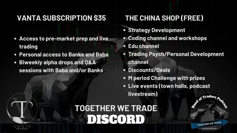 BabaYaga_Trades's tweet photo. BIG NEWS-Monthly subscription now $35, and opening all video content to everyone making trading knowledge more accessible. Join for live sessions access to myself and @mrwbanks alpha drops and shared learning within the community. @financialinept1
https://t.co/F3HlHKbWRL https://t.co/48Zyu1i5WW