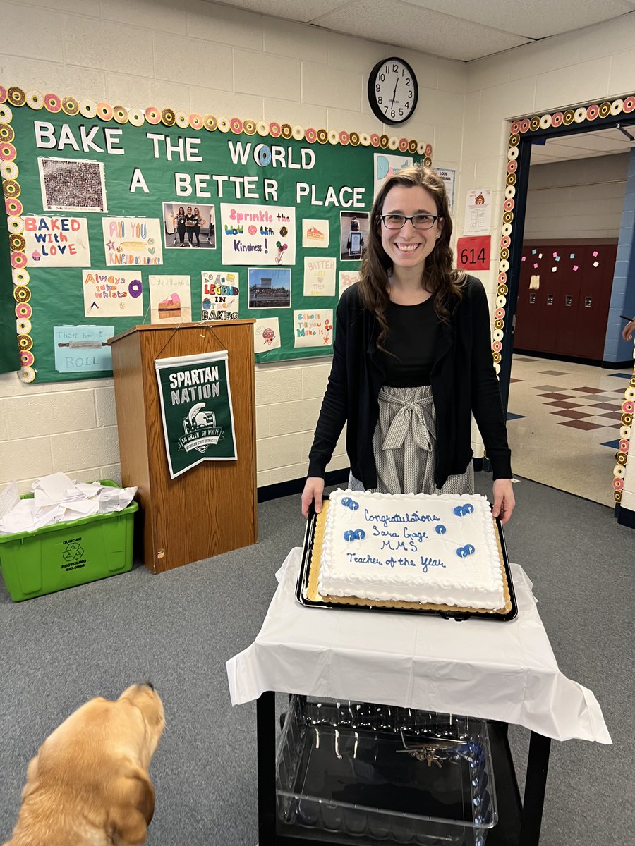 MillenniumMS's tweet photo. Congratulations to Mrs. Gage - Millennium's Teacher of the Year !! https://t.co/HeL4pFix9x