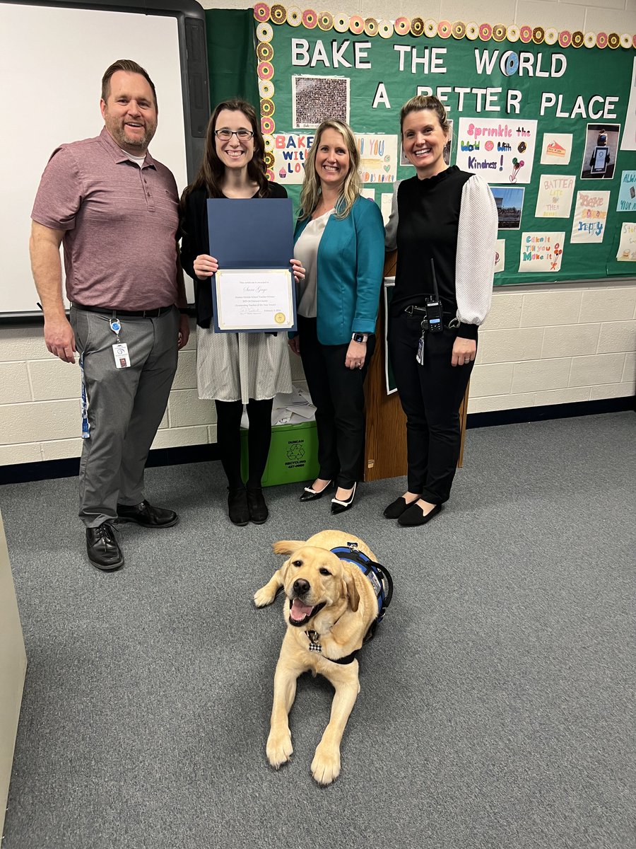 MillenniumMS's tweet photo. Congratulations to Mrs. Gage - Millennium's Teacher of the Year !! https://t.co/HeL4pFix9x