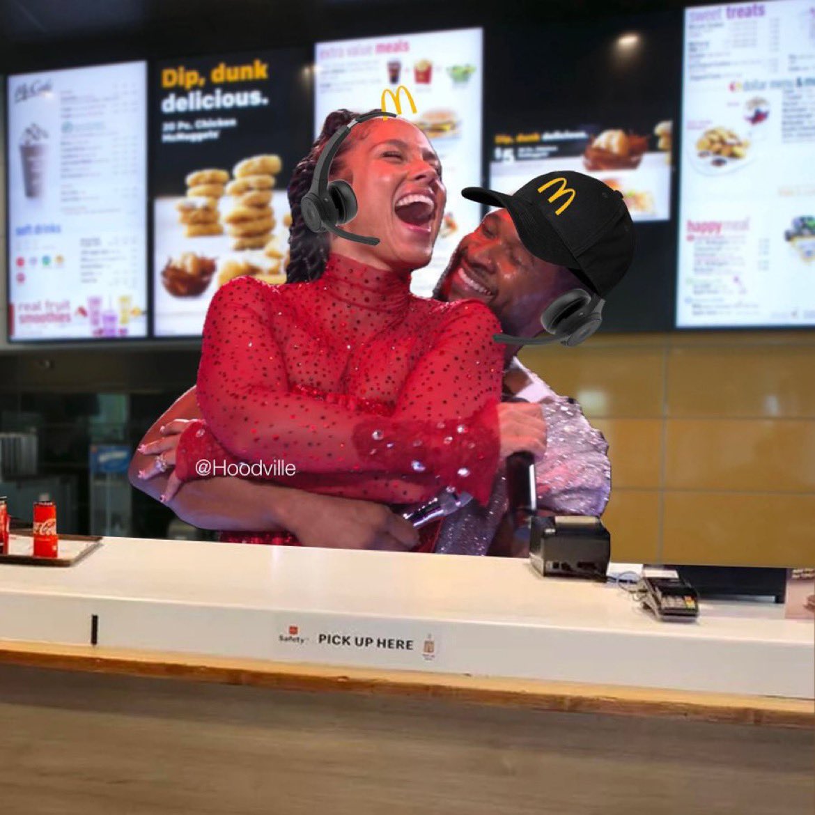 El manager con la nueva del jale