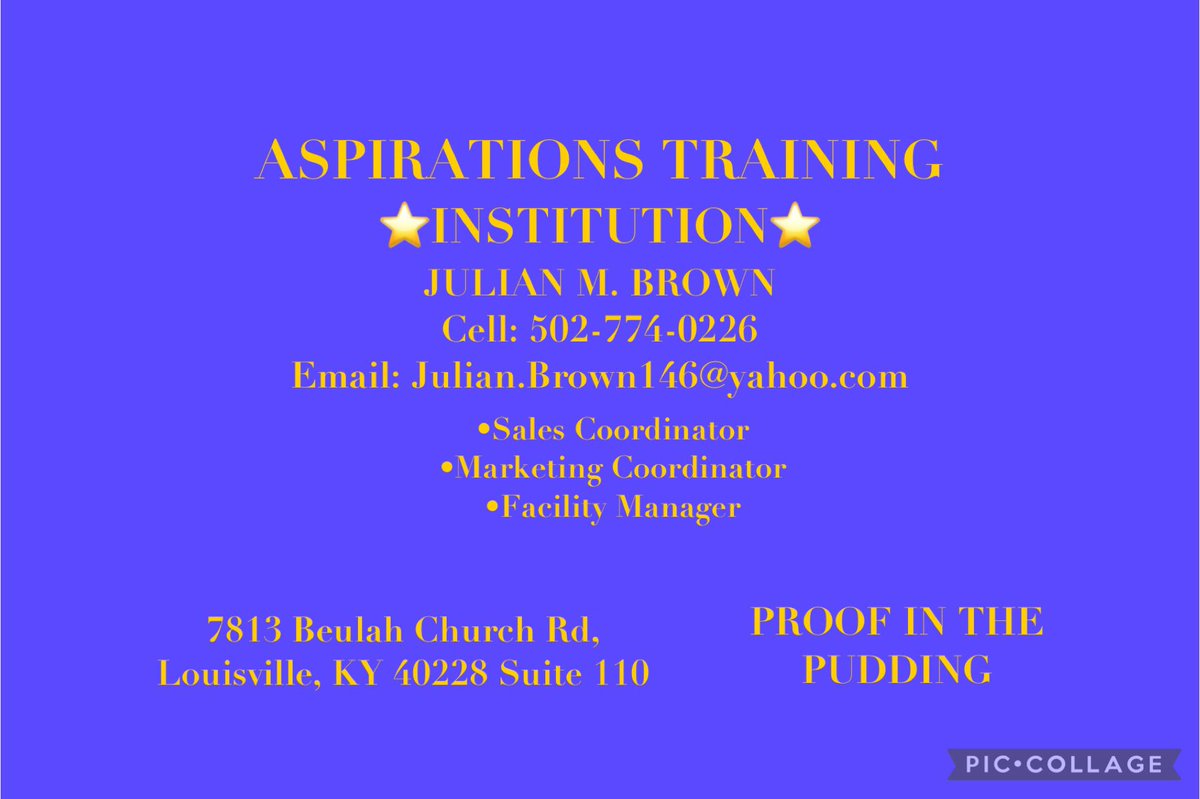 ALL ARE WELCOME TO TRAIN AT <a href="/Aspirationsgym/">C.Vaughn@Aspirations</a> !!! #ProofInThePudding