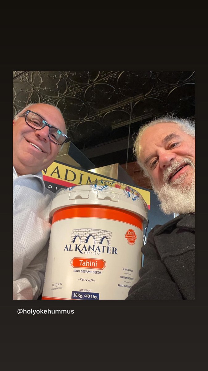 Holyoke Hummus (@holyokehummus) on Twitter photo Middle Eastern Restaurateur version of “Can I borrow a cup of sugar?”
Thanks to <a href="/NadimsCom/">Nadim's Restaurant</a> for your ongoing support!
#tahini #westernma #grateful #holyokehummus Middle Eastern Restaurateur version of “Can I borrow a cup of sugar?”
Thanks to <a href="/NadimsCom/">Nadim's Restaurant</a> for your ongoing support!
#tahini #westernma #grateful #holyokehummus