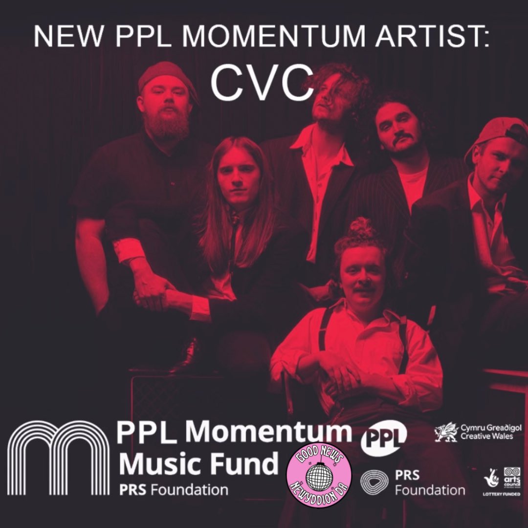 !🪩 Amazing Alumni News 🪩!Newyddion Alumni Anhygoel 🪩!

Big congrats to CVC on receiving one of the PPL Momentum Music Fund bursaries! They say they will be using the funding to put towards recording their 2nd album! Exciting stuff! 🔥

#PPLmomentum