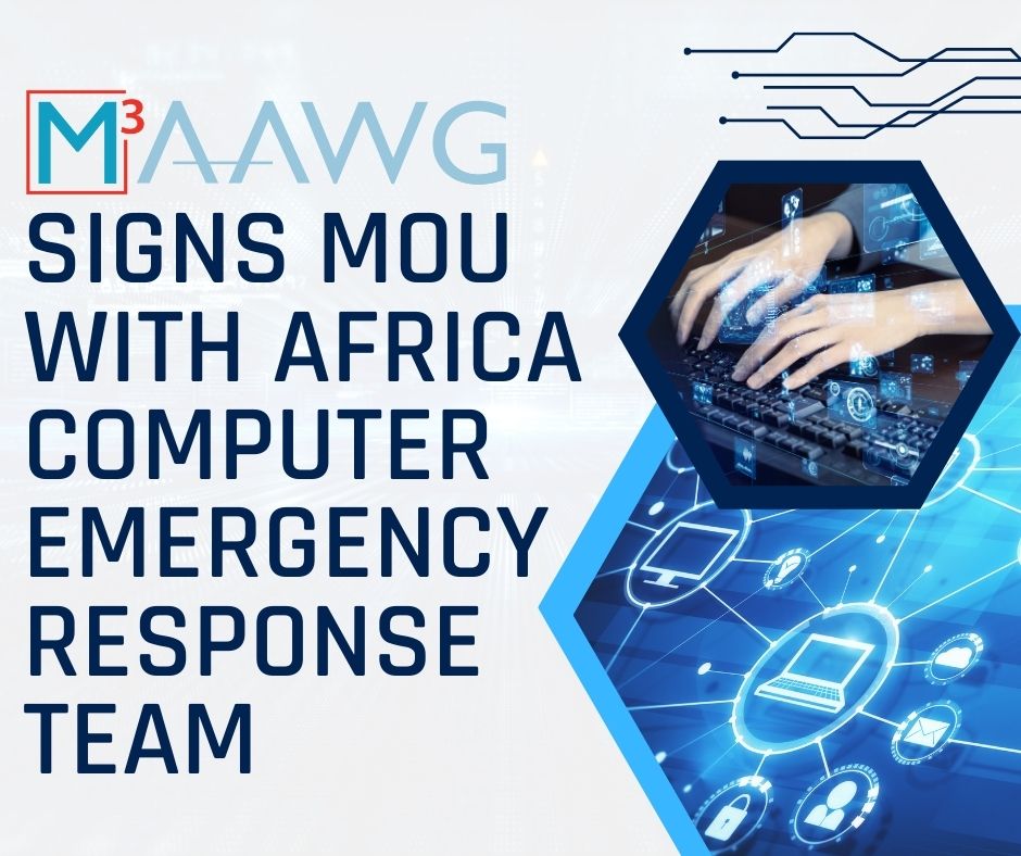 M3AAWG Signs MOU with Africa Computer Emergency Response Team (AfricaCERT)  
Read more: m3aawg.org/blog/M3AAWGSig…

#M3AAWG 
#phishing 
#antiabuse 
#cybersecuity 
#spam
#abuse
#AfricaCERT