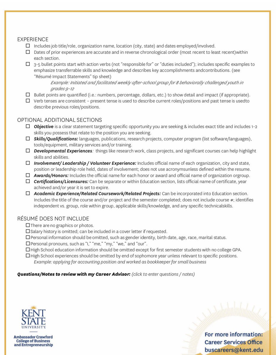 yourgradcoach's tweet photo. CV tips for your scholarship applications by Kent State University 📌

Don't forget to share✅

DM me if you want to apply for fully funded scholarships in 2024✅ https://t.co/KKEFxO1n5L