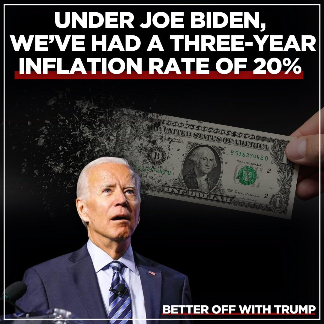 MagaMemeWizard's tweet photo. STAGFLATION IS REAL!!!!! #BetterOffWithTrump https://t.co/Fo5gAULSwQ