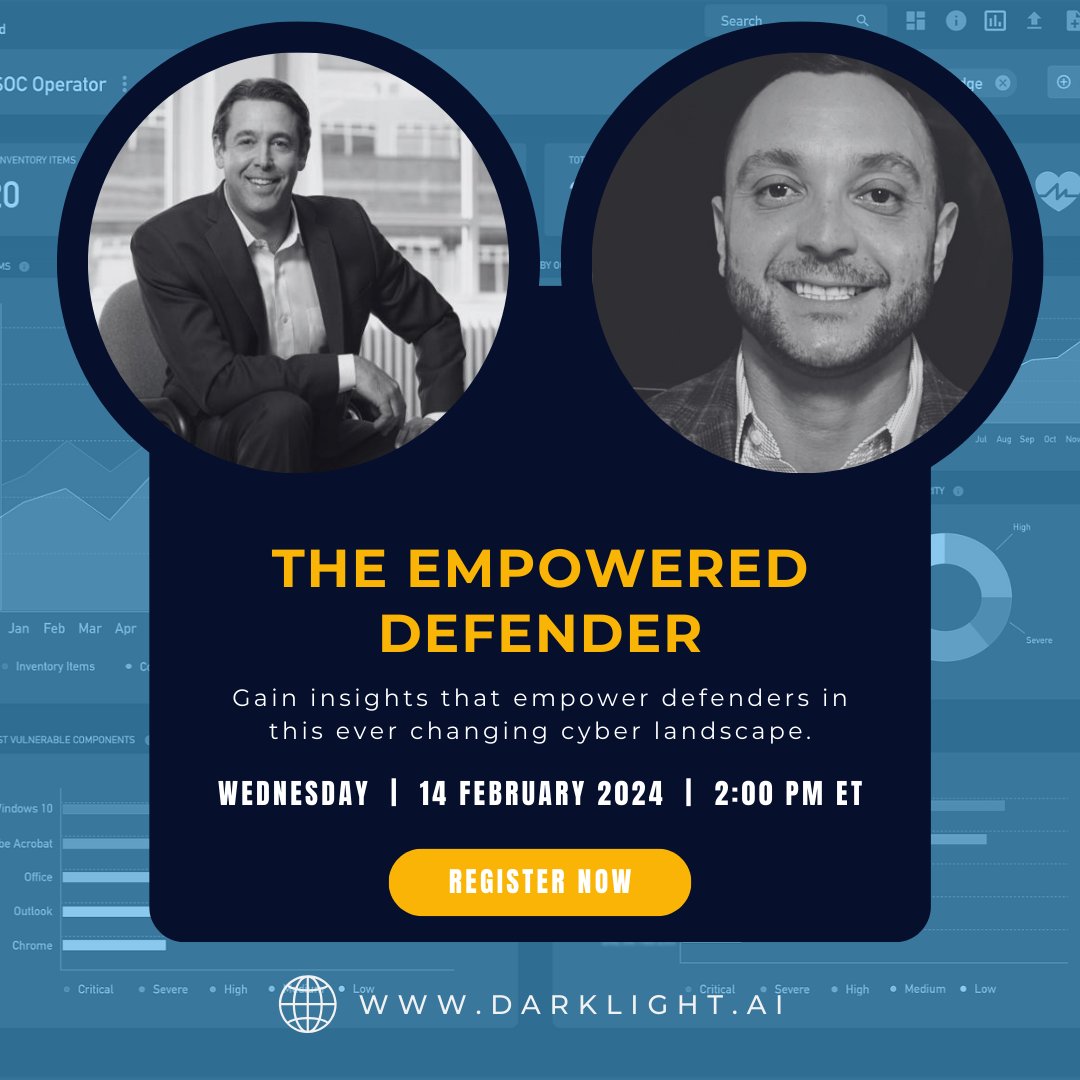 DarkLightCyber's tweet photo. Did you know that nearly 1/3 of detected #vulnerabilities remain open after a year? Stay ahead of the curve by understanding the importance of #prioritization in managing cybersecurity solutions. 

Join us TOMORROW for a session with #Cyio.

Register now: https://t.co/3sVPjBhgzO https://t.co/eY2kY3GFjC