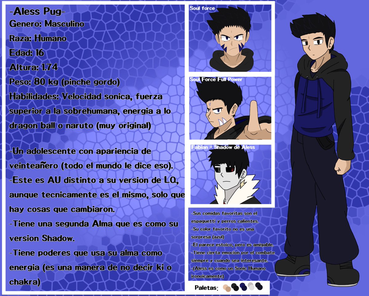 AlessPug's tweet image. Acá tengo información básica de estos dos, para los que les interese saber un poquito acá está, además que me gusta como son estas vainas de perfil de personaje