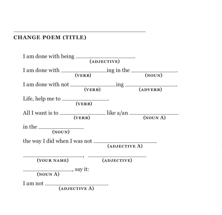 Joseph_Fasano_'s tweet photo. I need your help. These are poetry prompts that help people speak up. If we could get these to people, especially children, who are in harm's way and who might struggle with self-expression, we could help the world hear real human voices behind the headlines. Who can help?? https://t.co/MTu3iUFOOQ