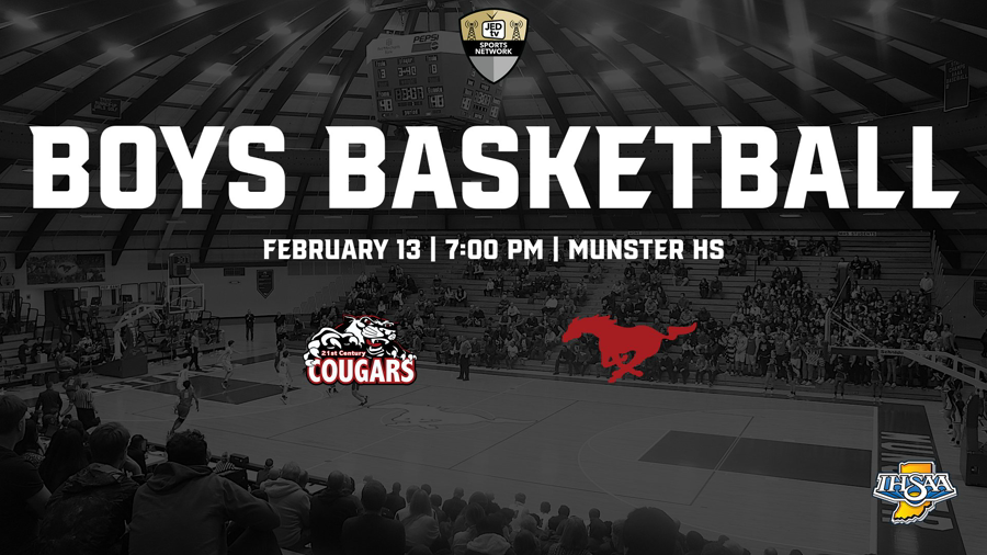 JEDtv Sports Network (@jedtvsportsnet) on Twitter photo WATCH TONIGHT: <a href="/Munster_Sports/">MHS Athletics</a> hosts <a href="/Boys21st/">21st Century Boys Basketball</a> at 7:00 PM from <a href="/MunsterHS/">Munster High School</a>
WATCH: jedtv.com/sports.html/?Bโฆ WATCH TONIGHT: <a href="/Munster_Sports/">MHS Athletics</a> hosts <a href="/Boys21st/">21st Century Boys Basketball</a> at 7:00 PM from <a href="/MunsterHS/">Munster High School</a>
WATCH: jedtv.com/sports.html/?Bโฆ